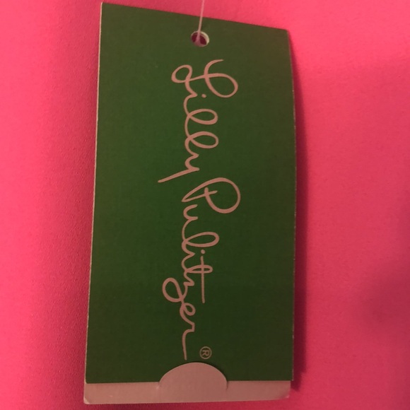 Lily Pulitzer hot pink tank top pink cosmo - Picture 2 of 3